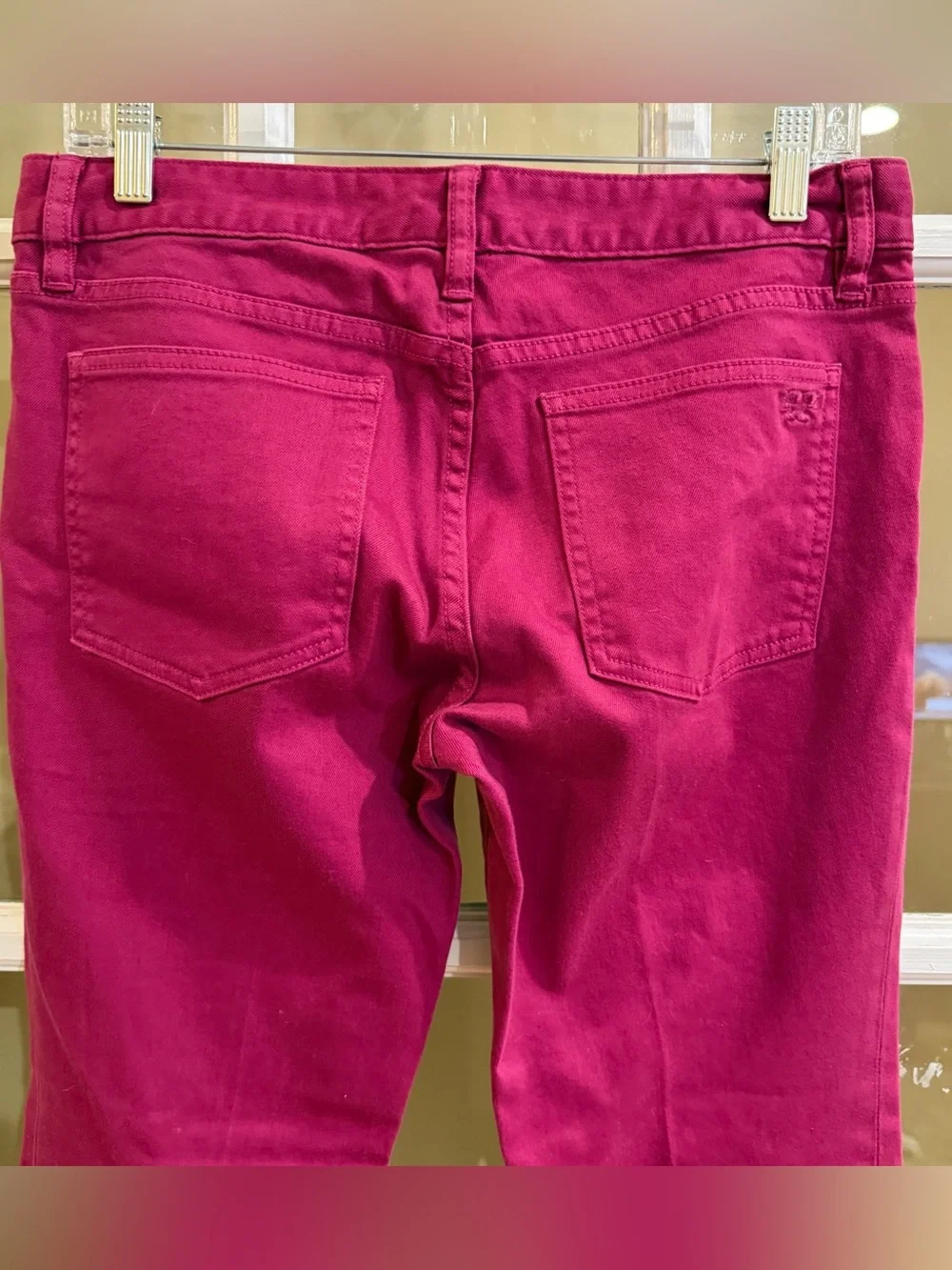 Tory Burch Alexa Cropped Skinny Jeans